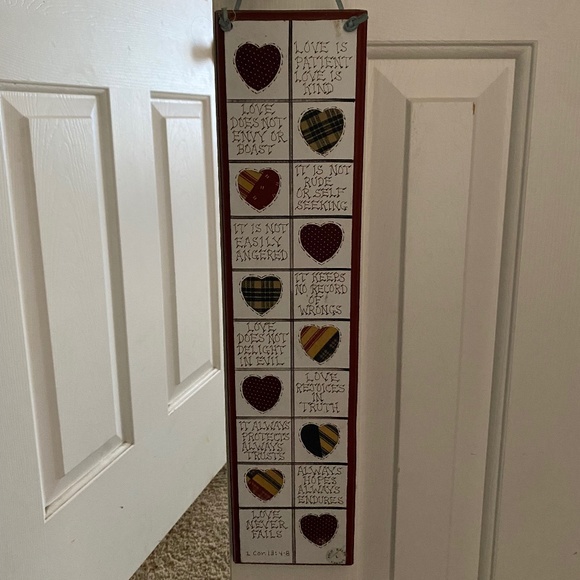 Love sign art decor
